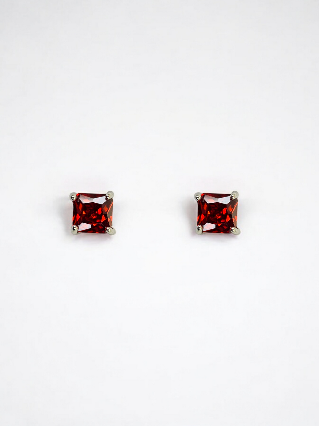 Raspberry Drop Earrings