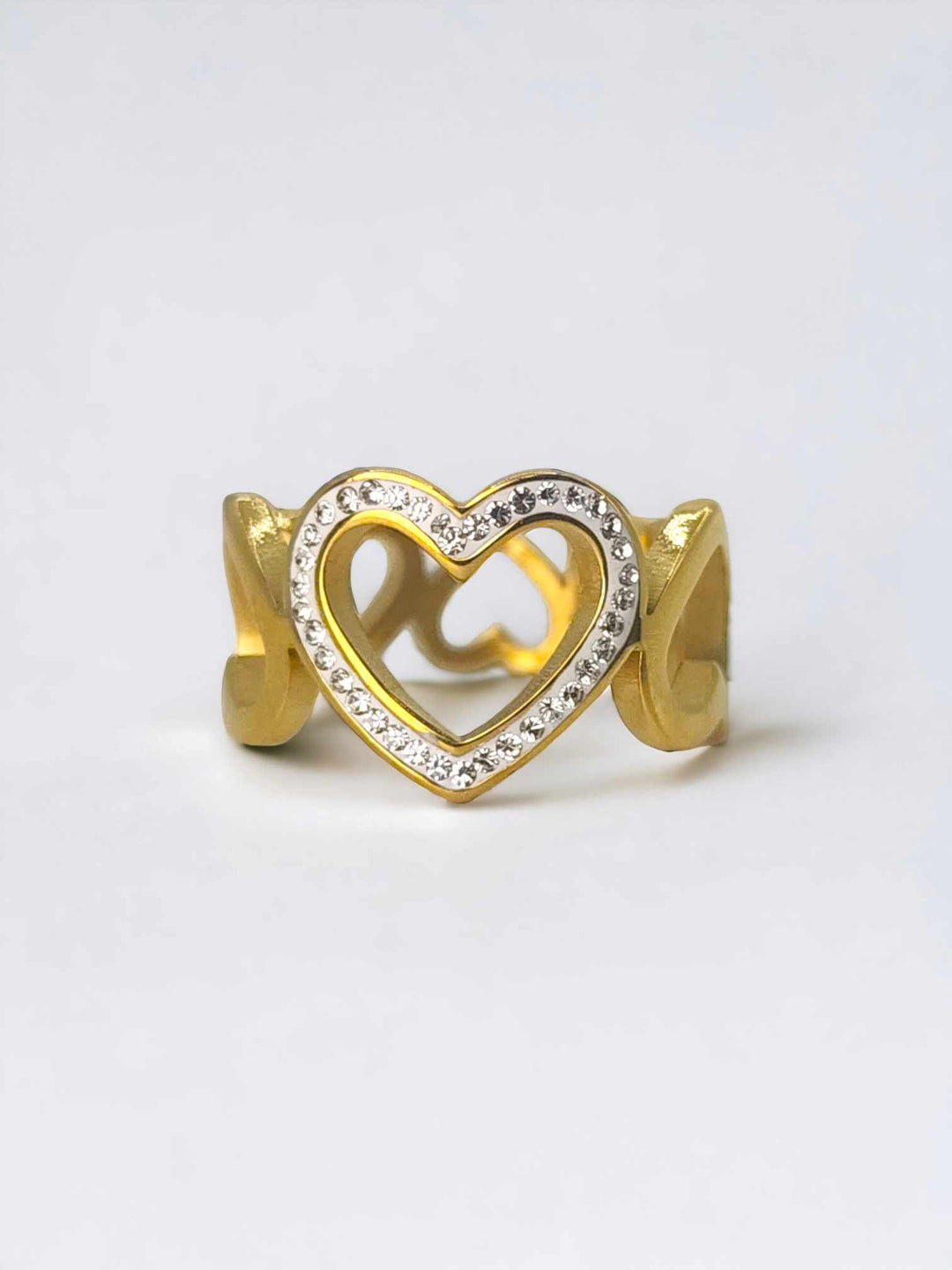 Infinite Heart Rings