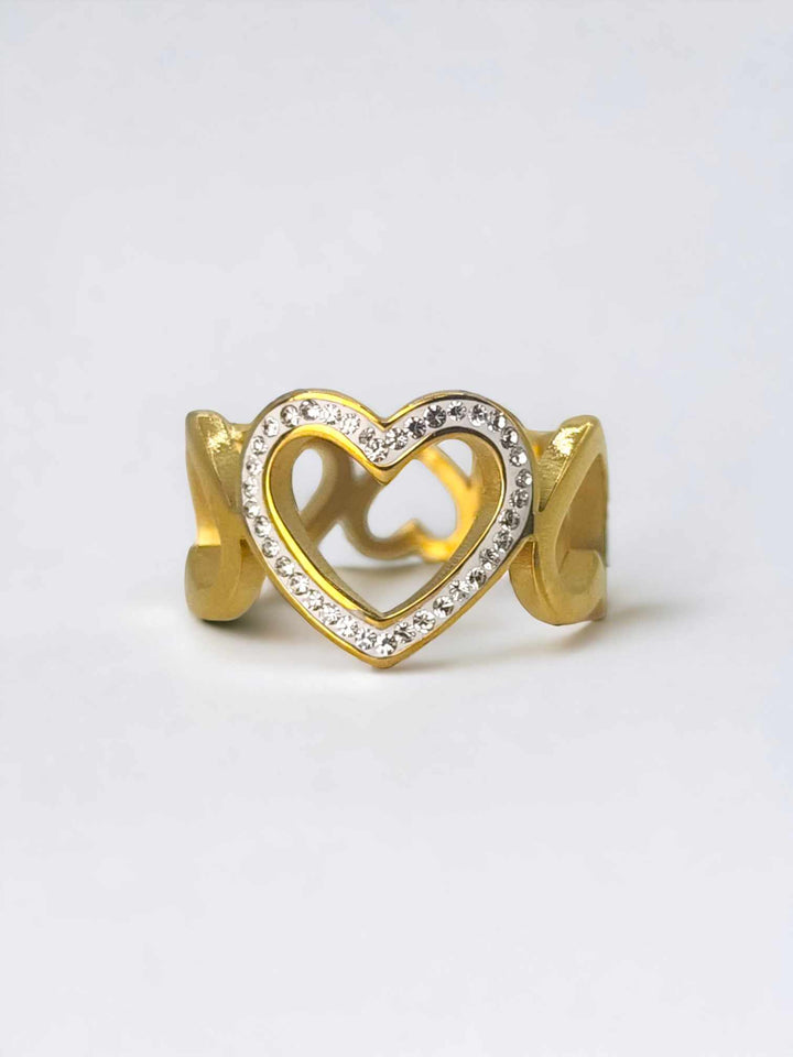 Infinite Heart Rings