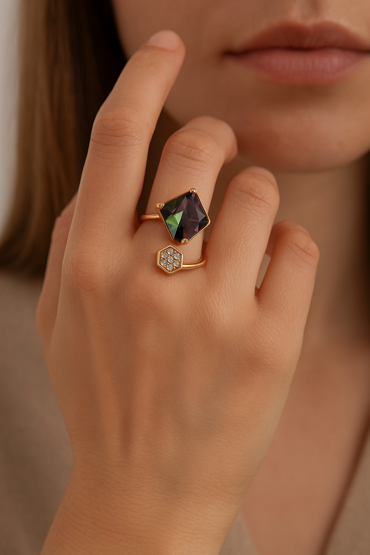 Aurora Flare Ring