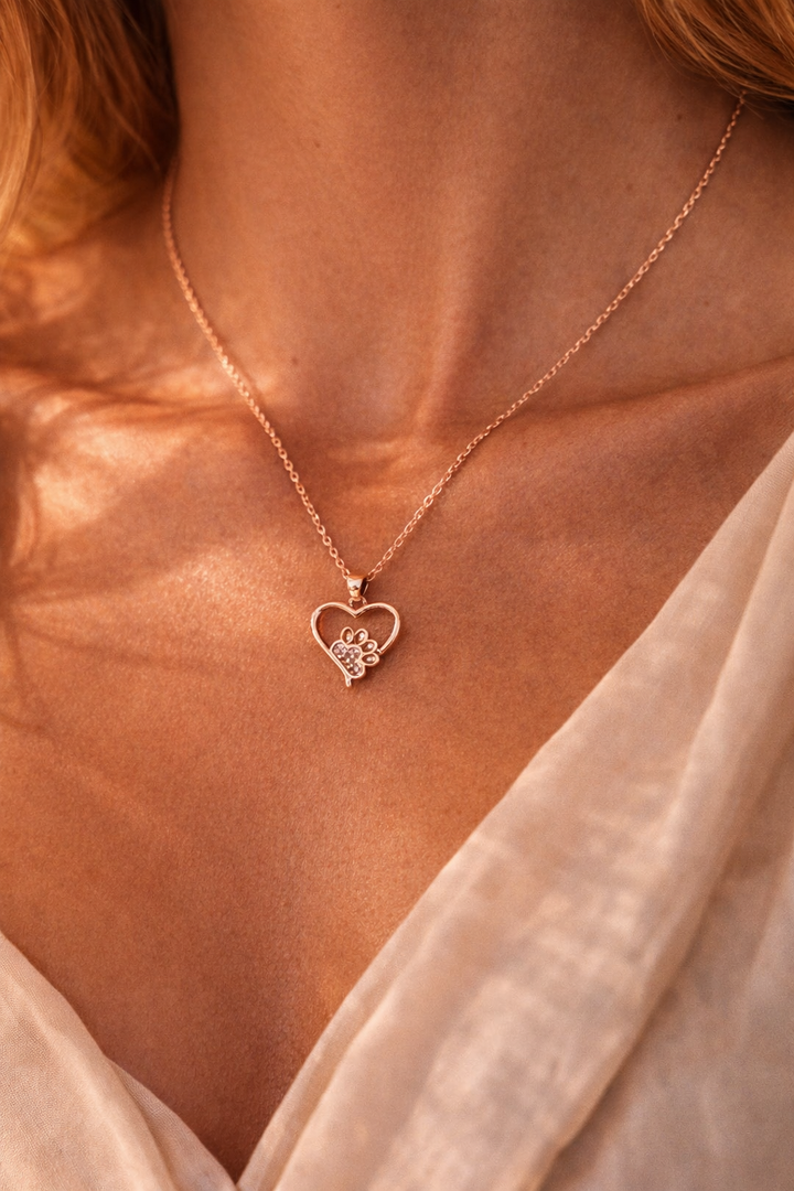 Paw Love Necklace