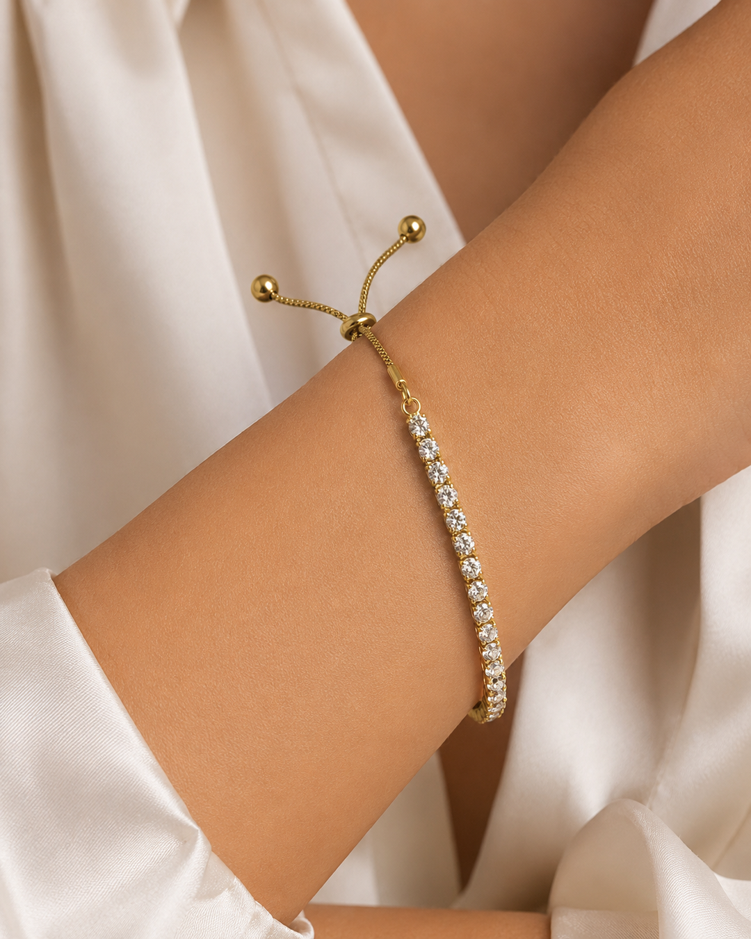 Crystal Draw Bracelet