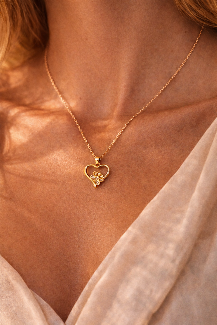 Paw Love Necklace