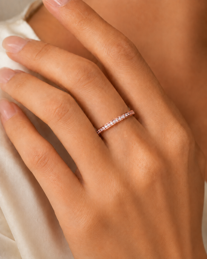 Ms Allure Passion Rings — gold-tone cubic zirconia ring with an elegant, feminine finish.