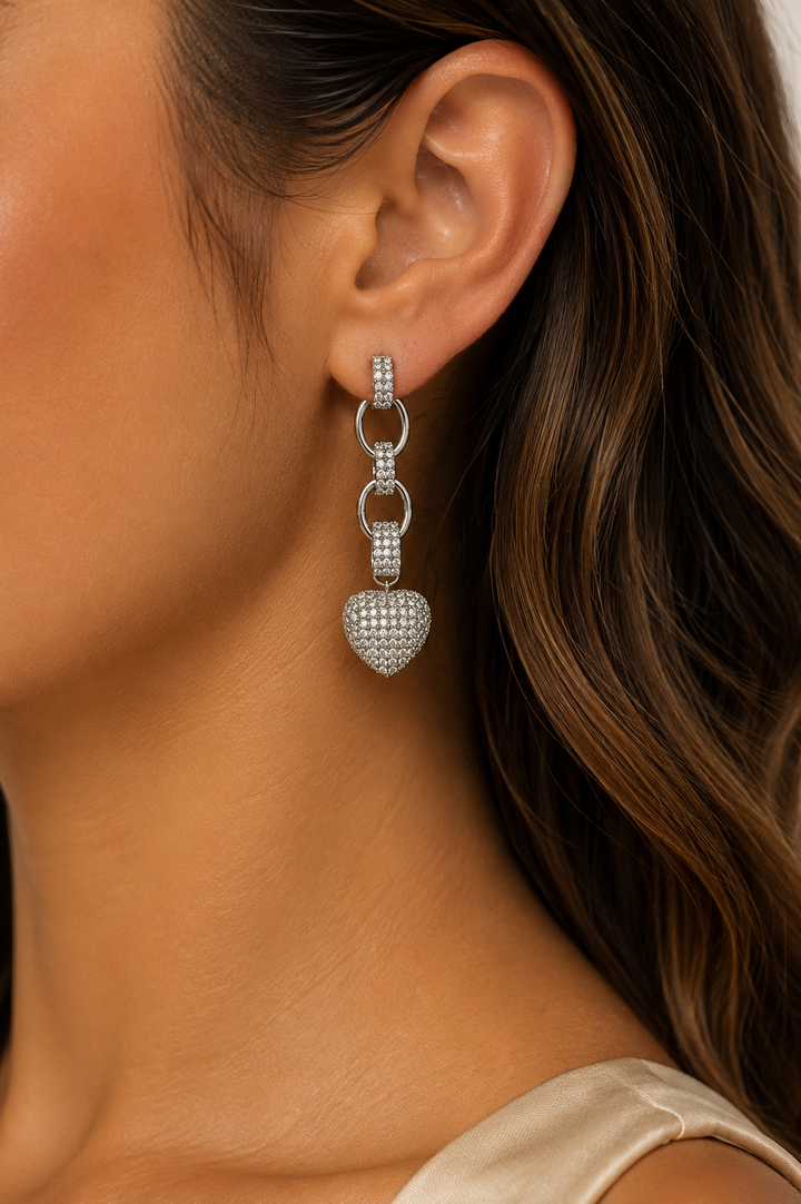 Swinging Hearts Earrings
