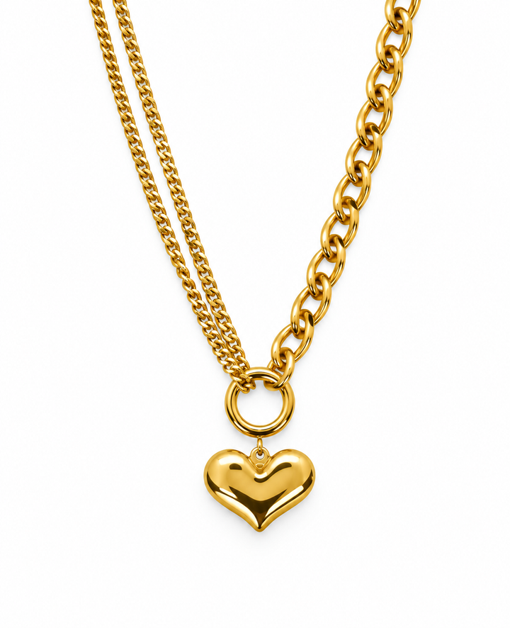 Stainless Heart Necklace