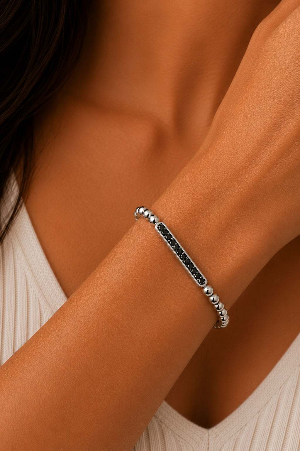 Lined Up Bracelet