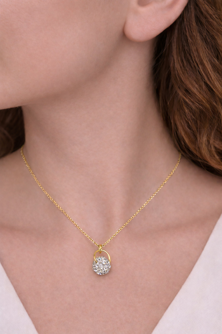 Crystal Orbit Necklace