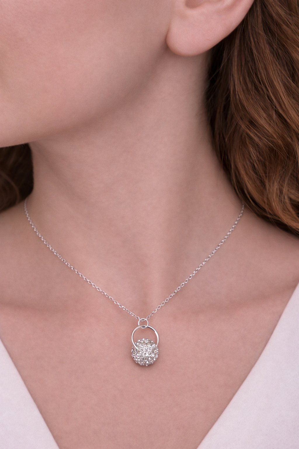 Crystal Orbit Necklace