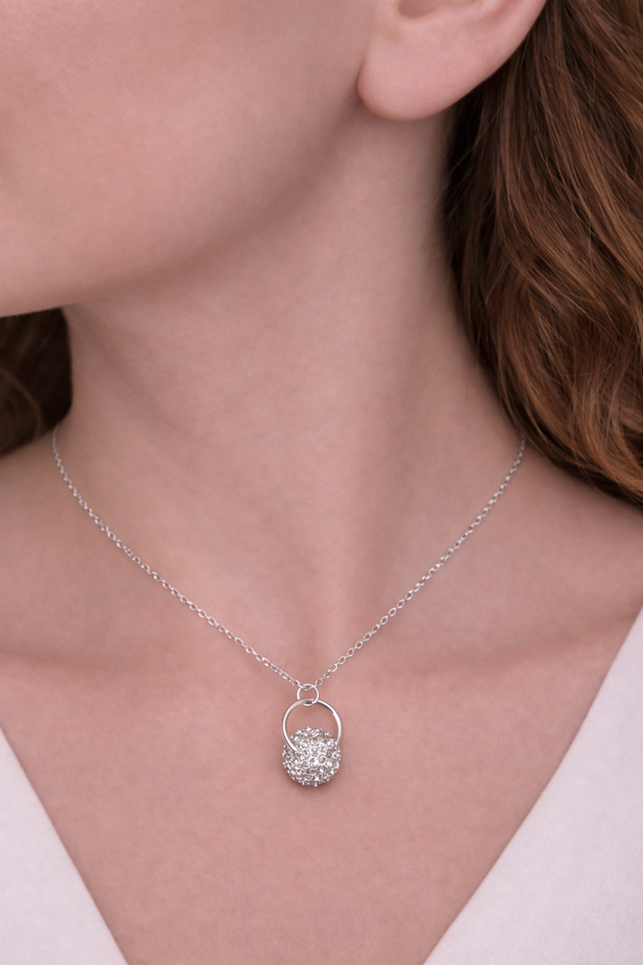 Crystal Orbit Necklace