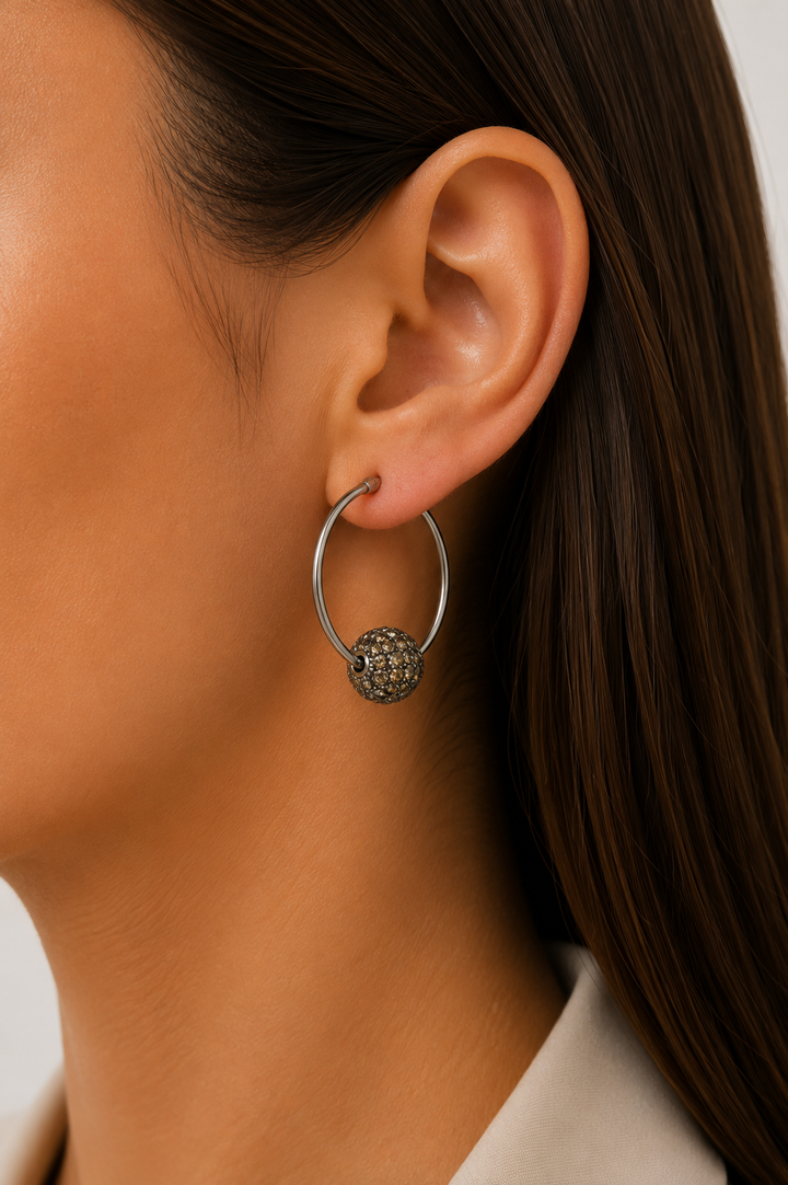 Ms Allure Big Summer Fun Earrings — clear and gold-tone Austrian crystal earrings with an elegant, feminine finish.