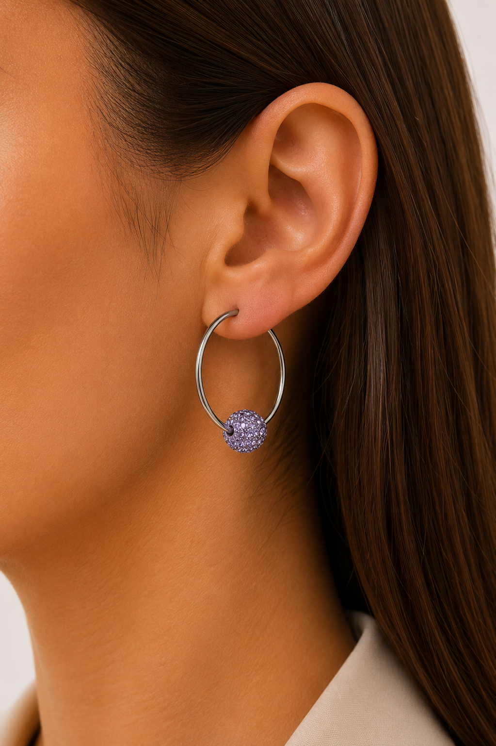 Ms Allure Big Summer Fun Earrings — clear and gold-tone Austrian crystal earrings with an elegant, feminine finish.