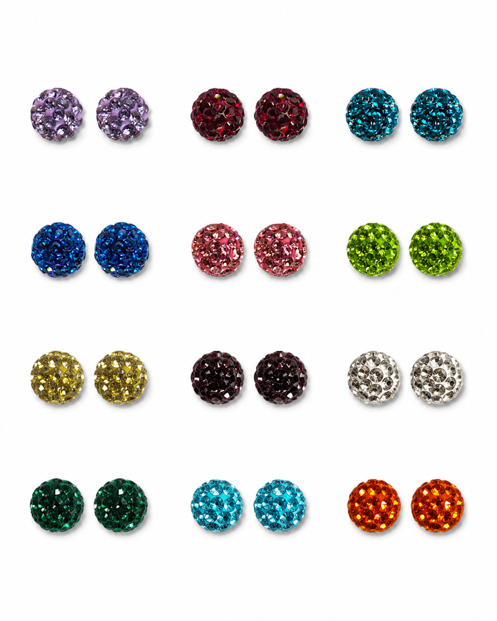 Birth Month Earrings