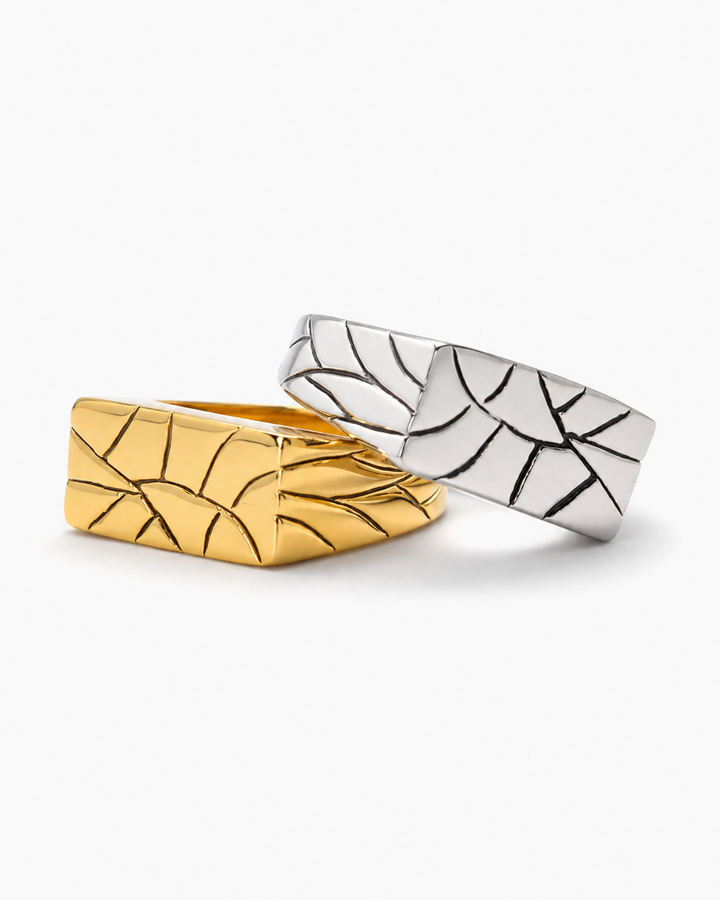 Sharp Lines Rings