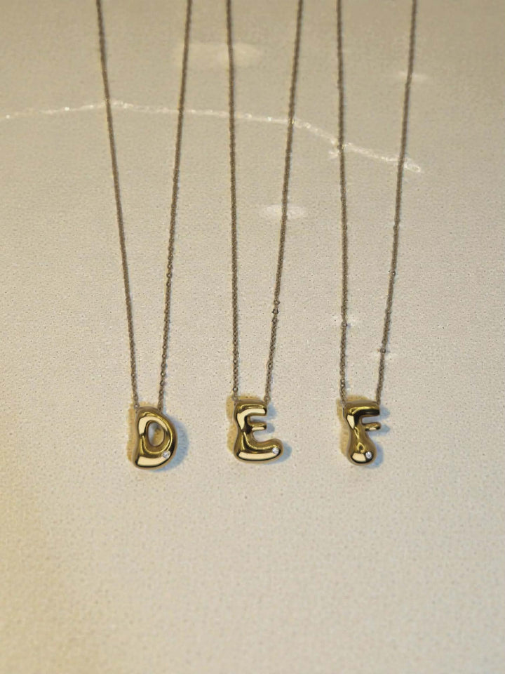 Letter Pop Necklace