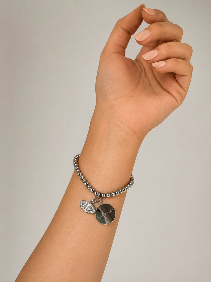 Ms Allure Protected Bracelet — stainless steel bracelet with an elegant, feminine finish.
