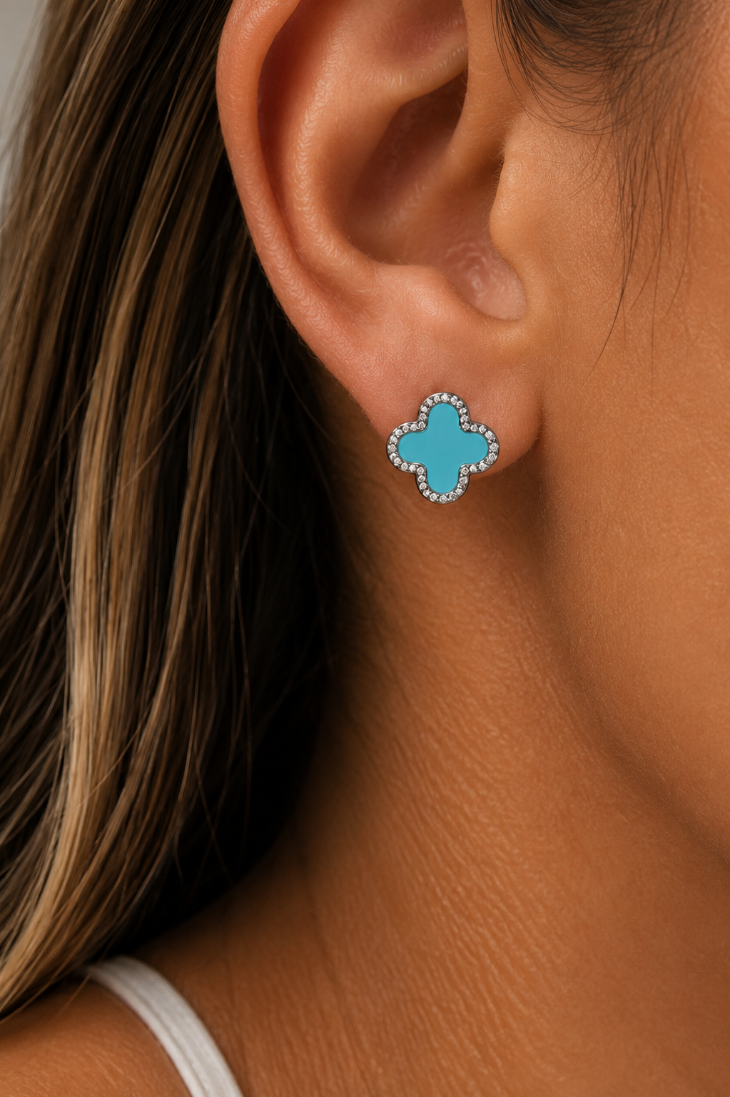 Ms Allure 2025 Earrings — silver-tone stainless steel earrings with an elegant, feminine finish.