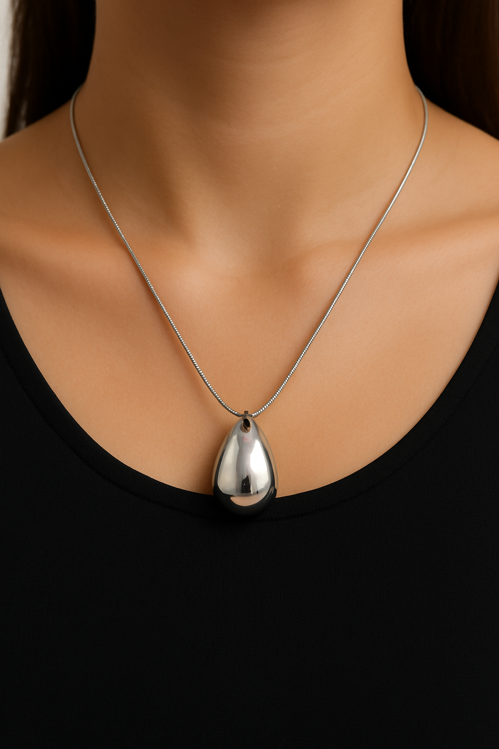 Eclipse Drop Necklace