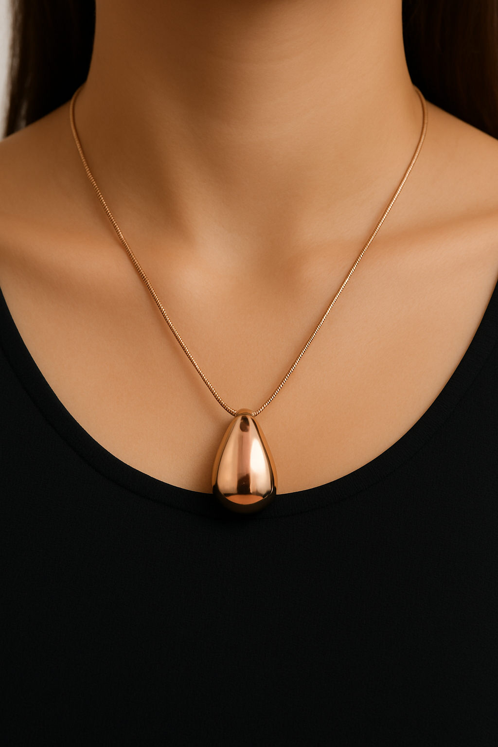 Eclipse Drop Necklace