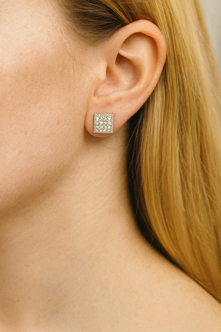 Four Point Sparkle Earrings