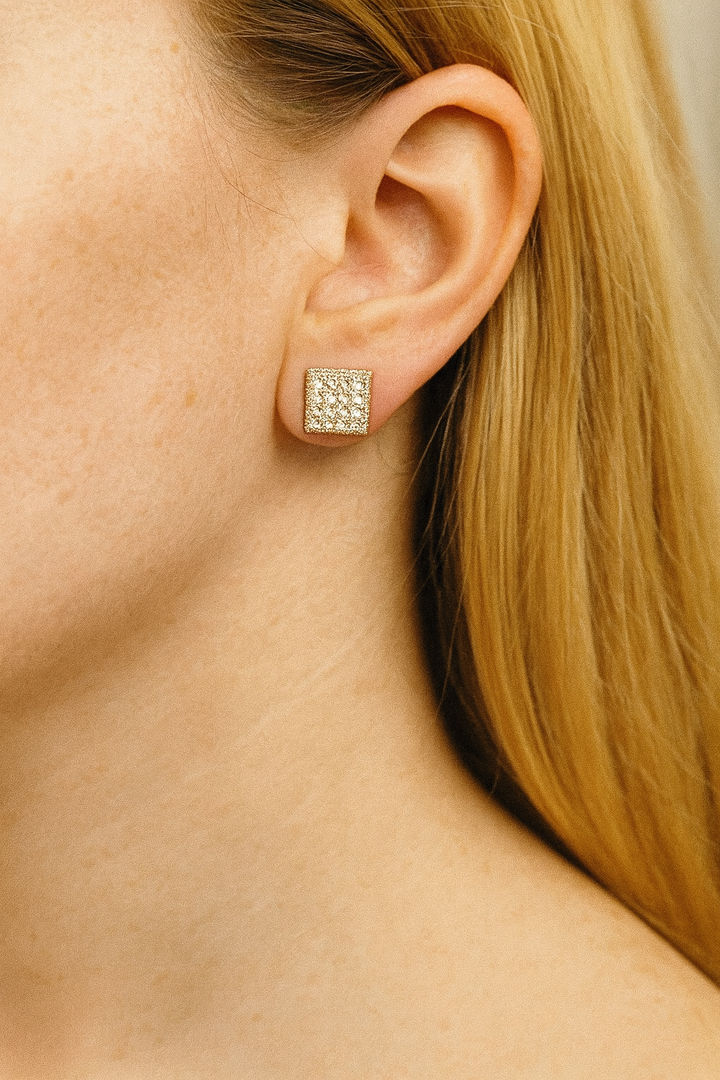Four Point Sparkle Earrings