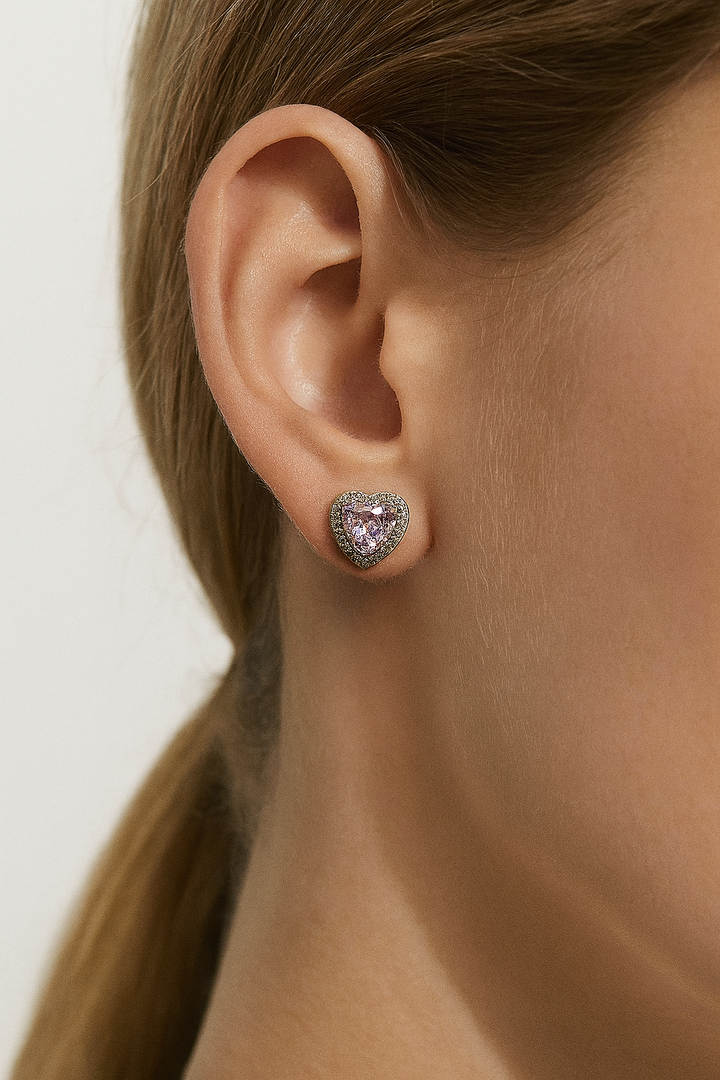 Twinkle Heart Earrings