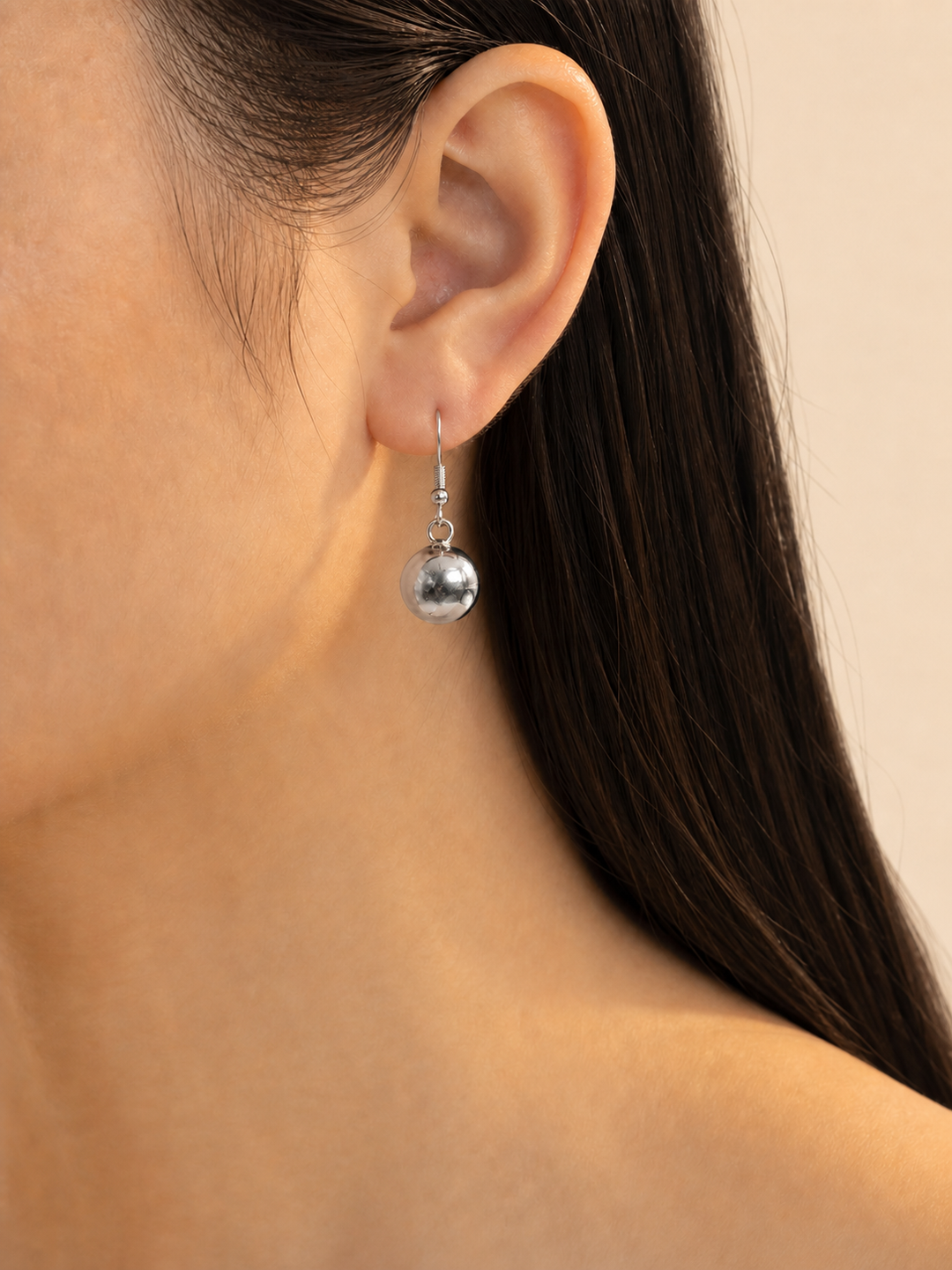Ms Allure Everlasting Earrings — gold-tone stainless steel earrings with an elegant, feminine finish.