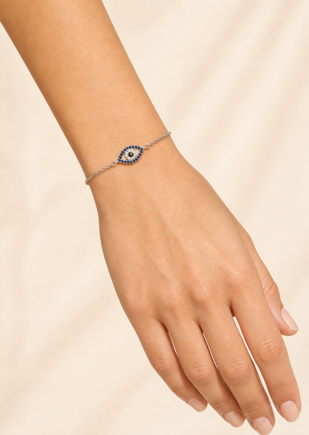 Ms Allure Iris Bracelet — sterling silver bracelet with an elegant, feminine finish.