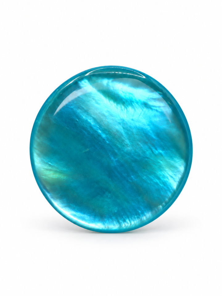 Ocean Blue Cat’s Eye Statement Ring