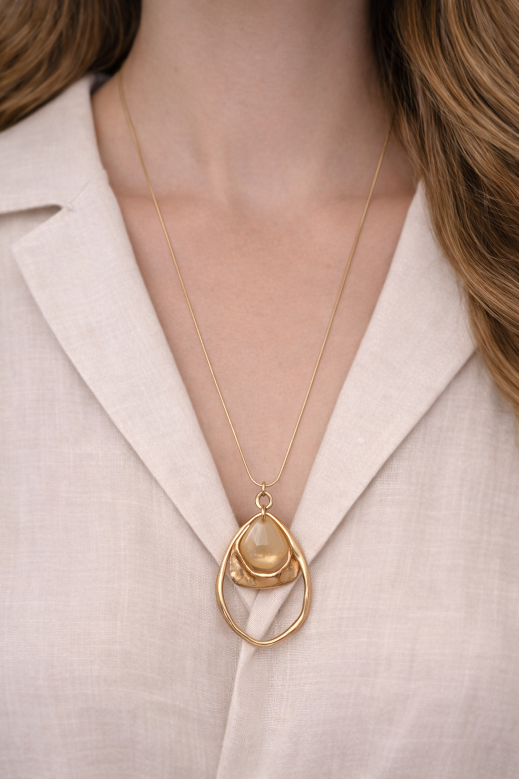 Golden Horizon Necklace