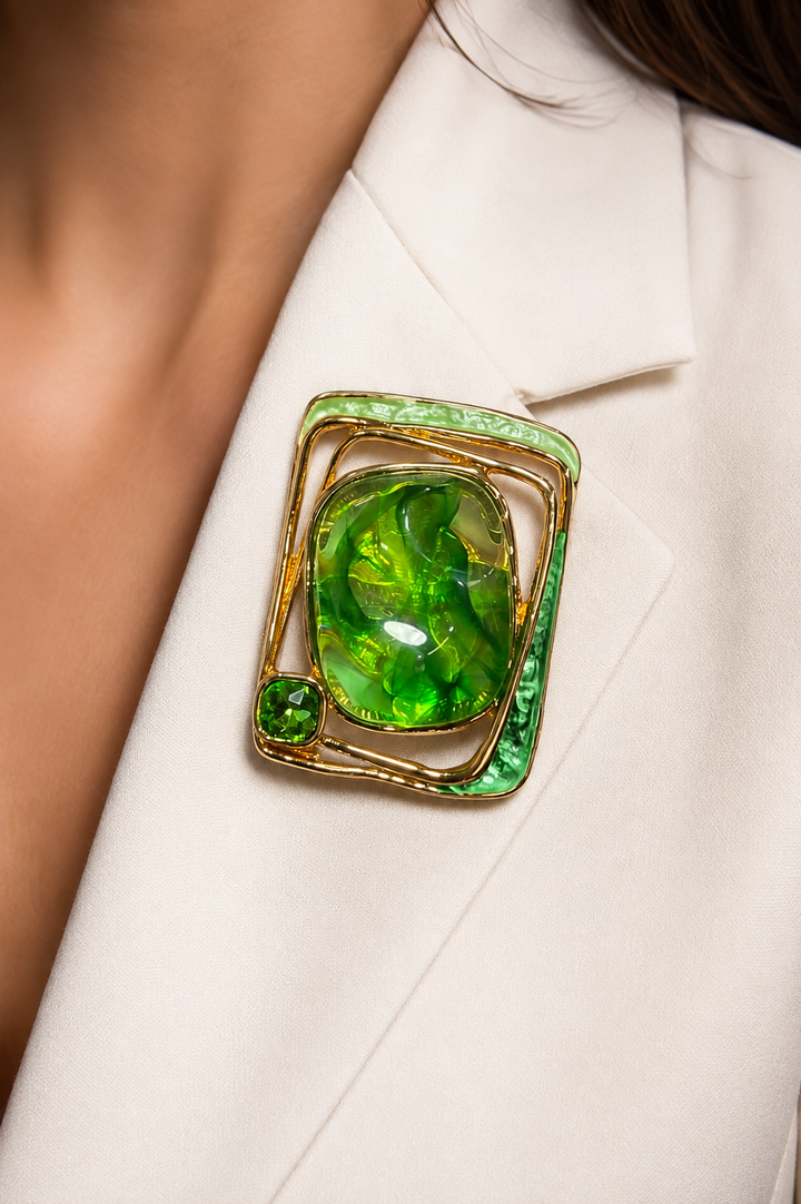 Radiant Glamour Brooch