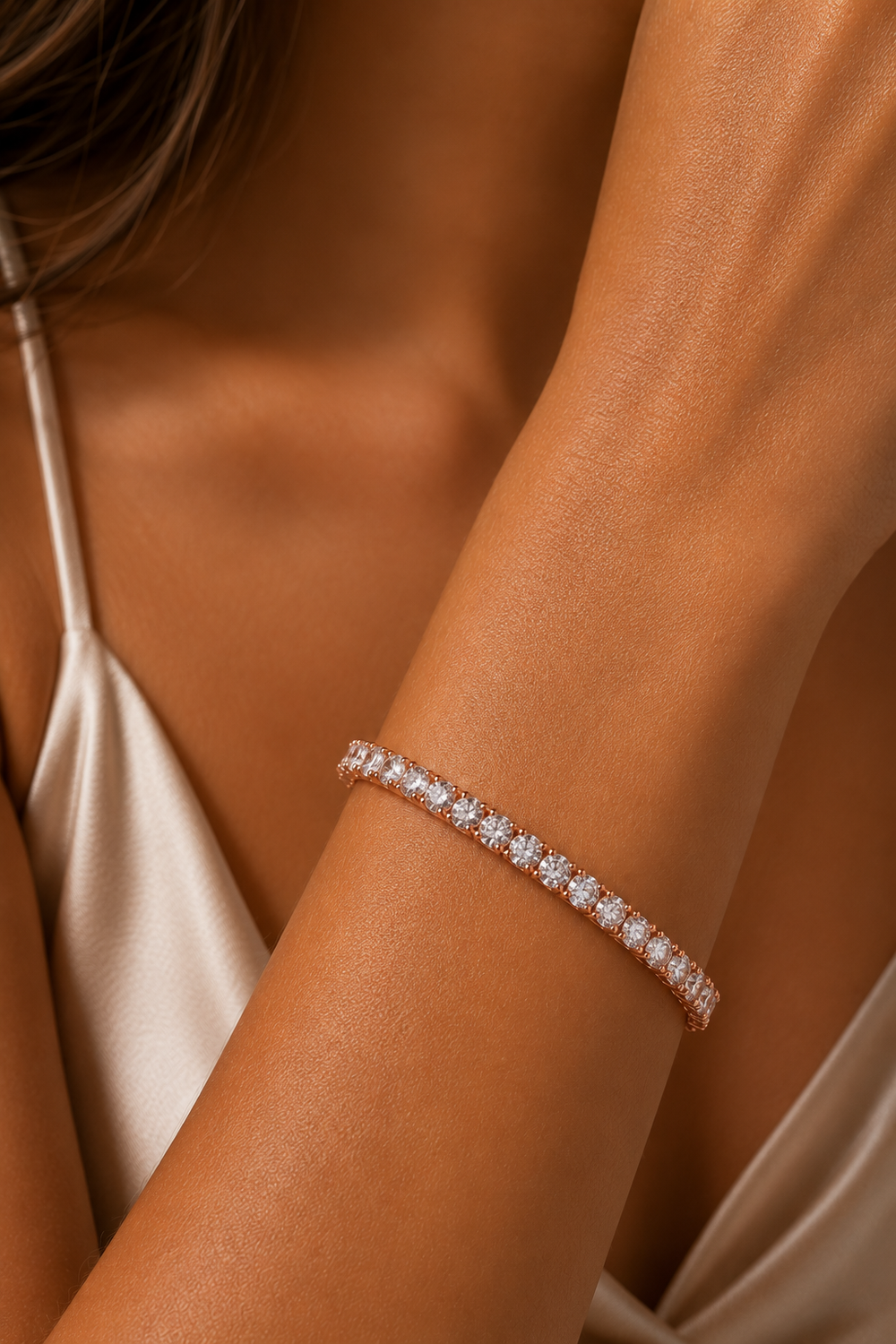 Ms Allure Perfect Ace Bracelet — rose-gold tone bracelet with an elegant, feminine finish.