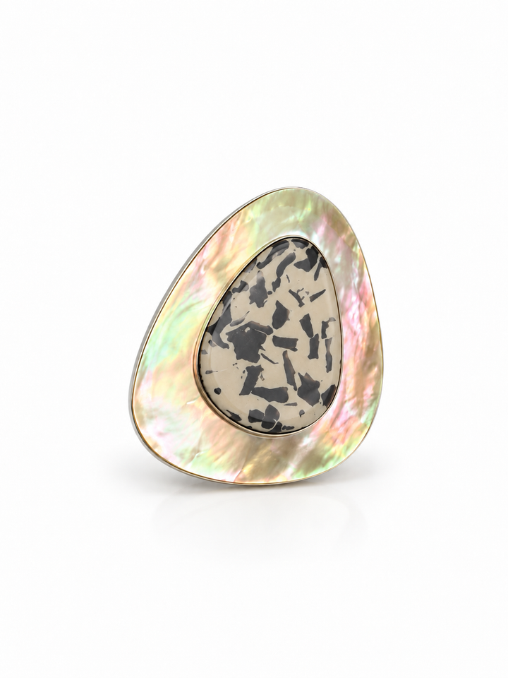 Naturaliste Artisan Mosaic Statement Ring