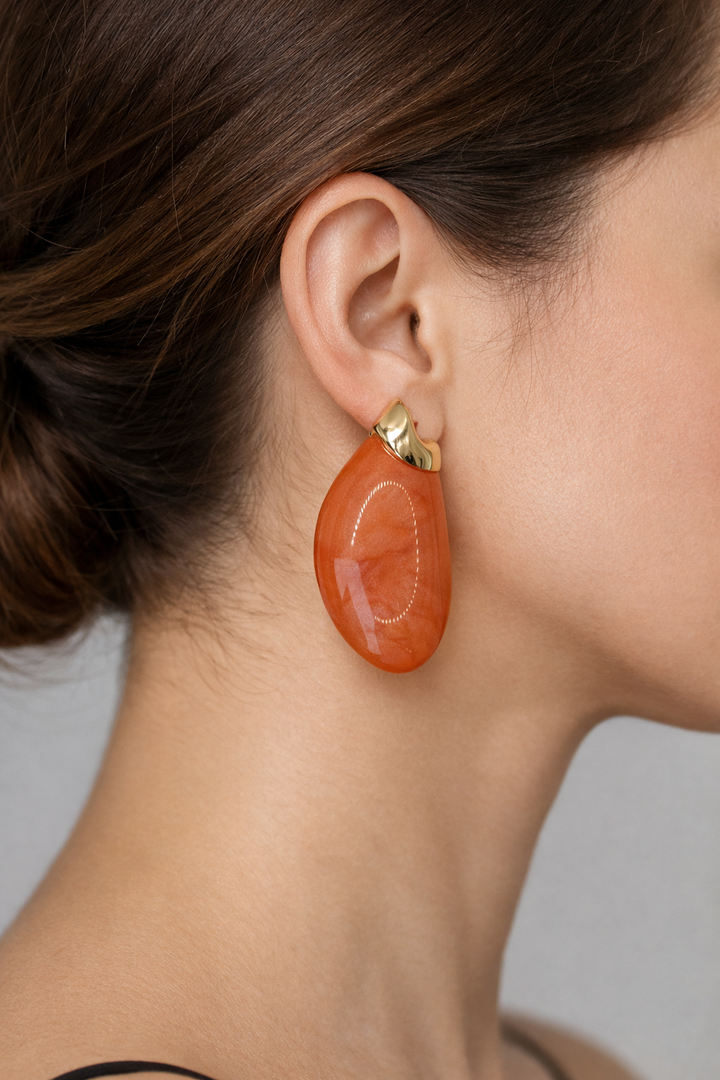Cedar Glow Earrings