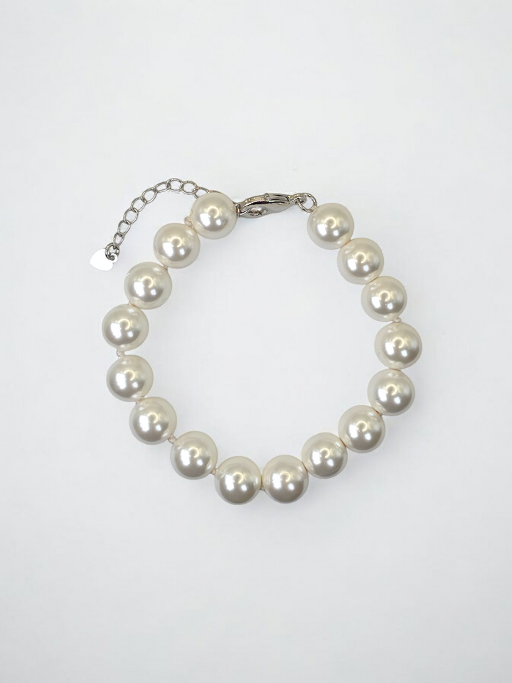 Ms Allure Ariel Bracelet — pink freshwater pearl bracelet with an elegant, feminine finish.