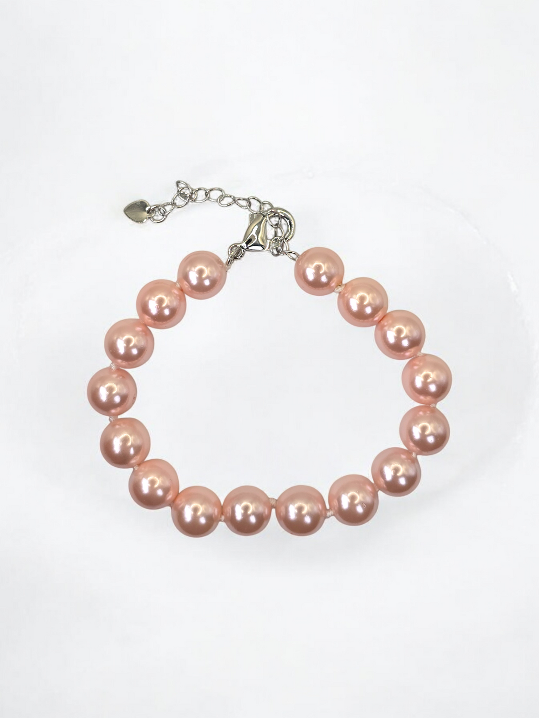 Ms Allure Ariel Bracelet — pink freshwater pearl bracelet with an elegant, feminine finish.