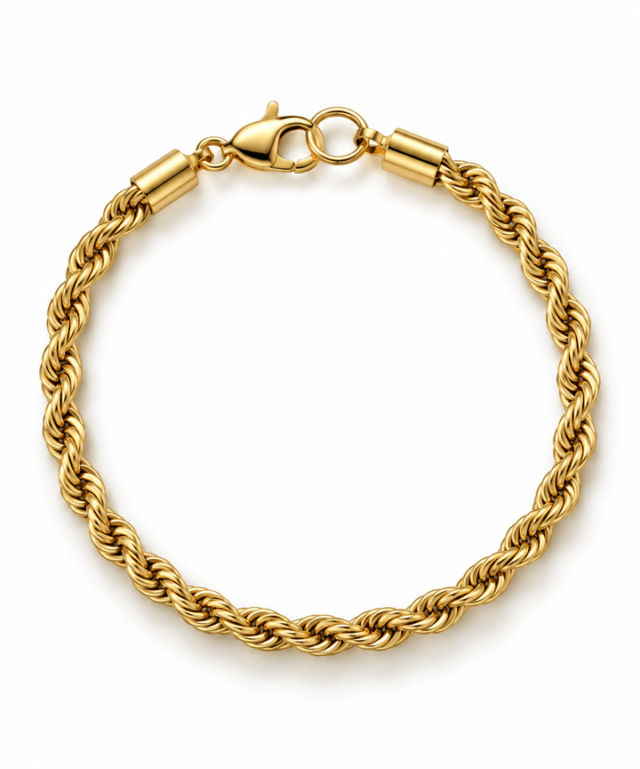 Steel Twist Bracelet