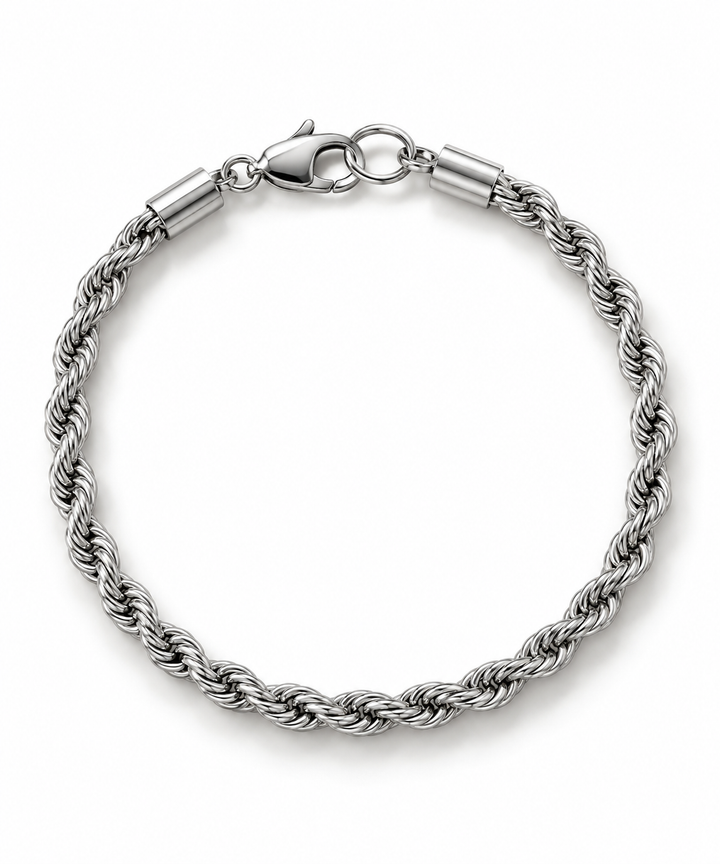 Steel Twist Bracelet