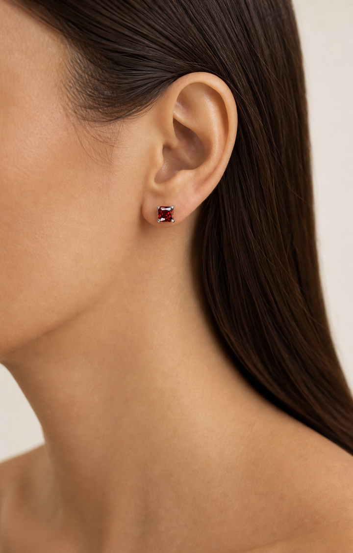 Raspberry Drops Earrings