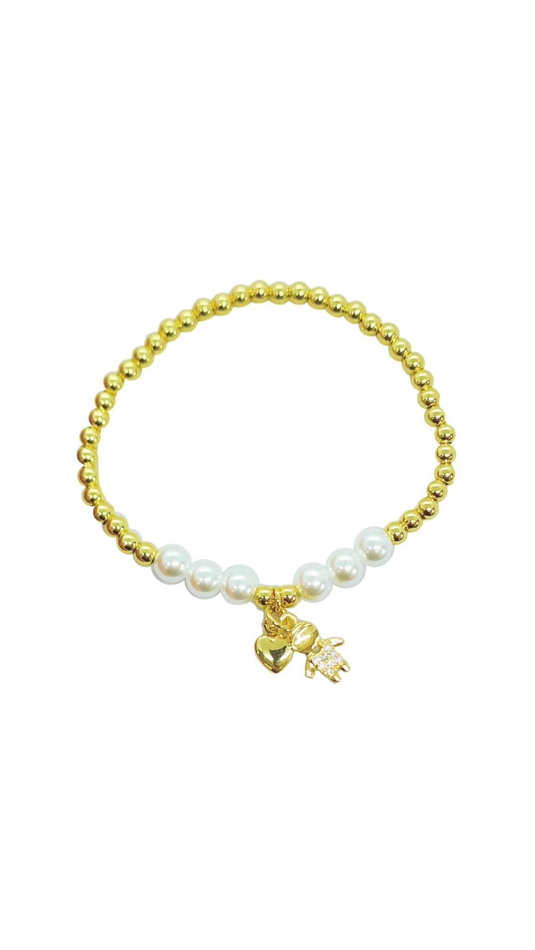 Ms Allure Kidz At Heart Bracelet — gold-tone bracelet with an elegant, feminine finish.