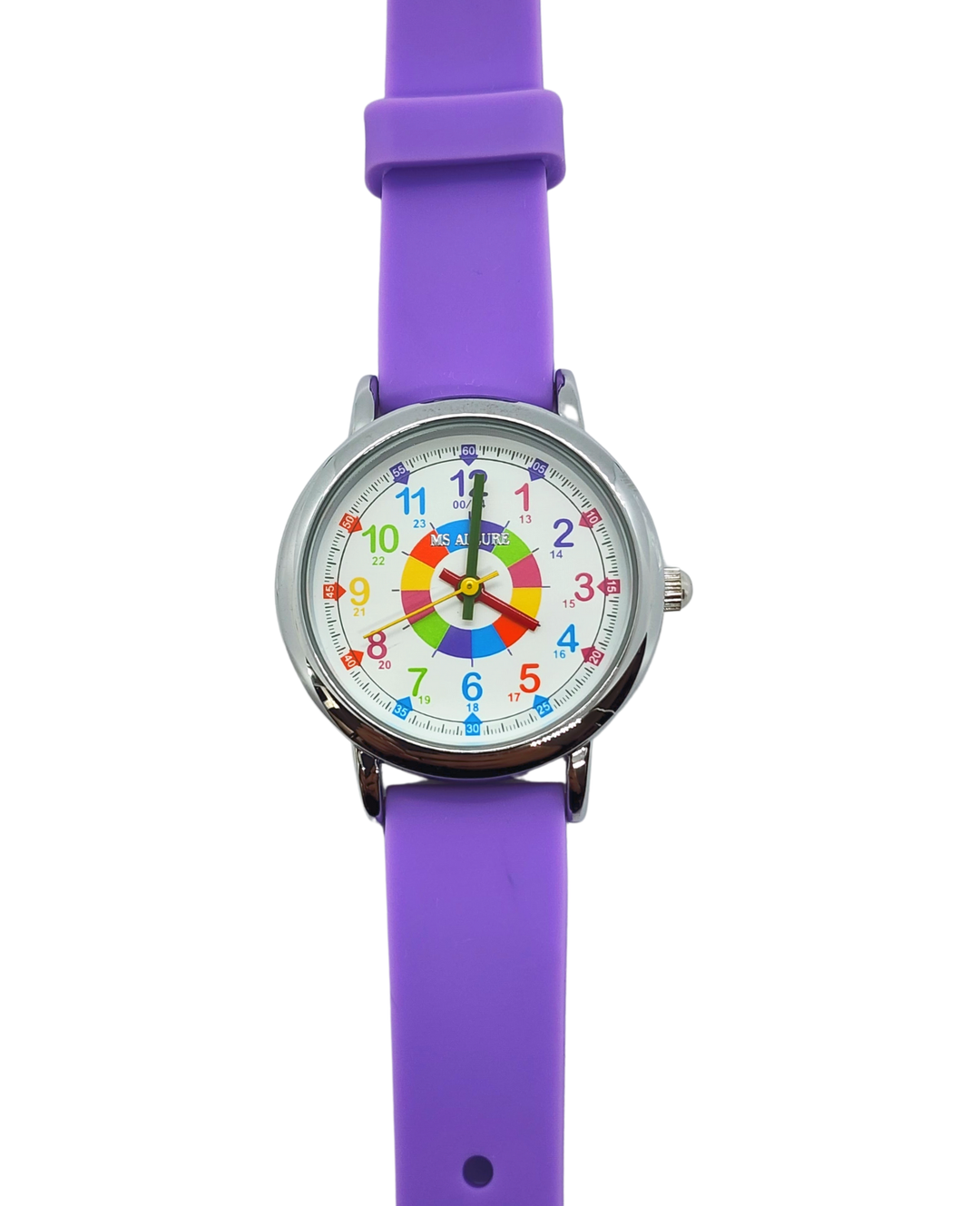 Ms Allure Wiggle Time Watch — purple watch with an elegant, feminine finish.