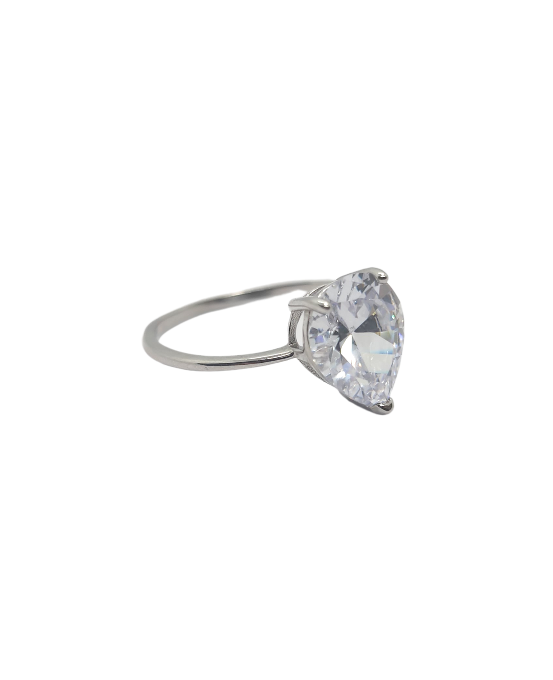 Ms Allure My Moment Rings — silver-tone cubic zirconia ring with an elegant, feminine finish.