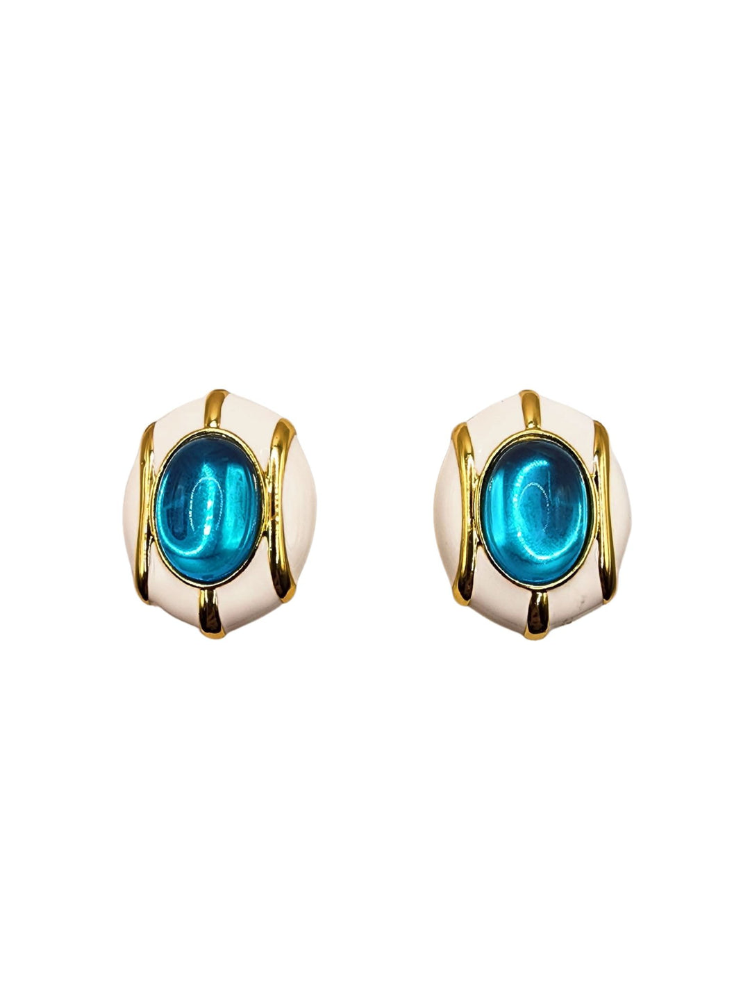 Ms Allure Blue Serenity Set — blue coordinated jewellery set with gold-plated details and an elegant, feminine finish.