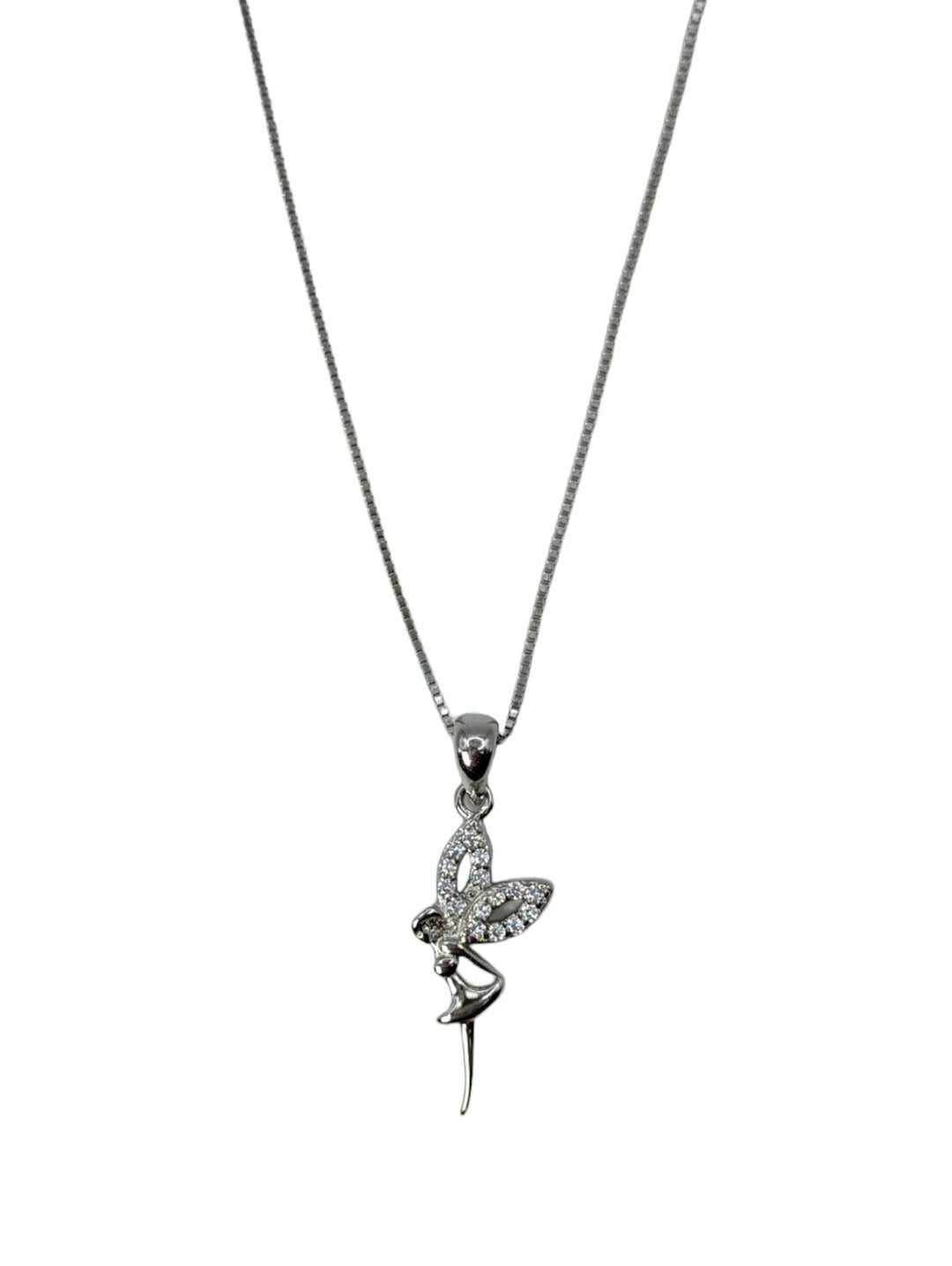 Ms Allure Tinker Necklace — sterling silver necklace with an elegant, feminine finish.
