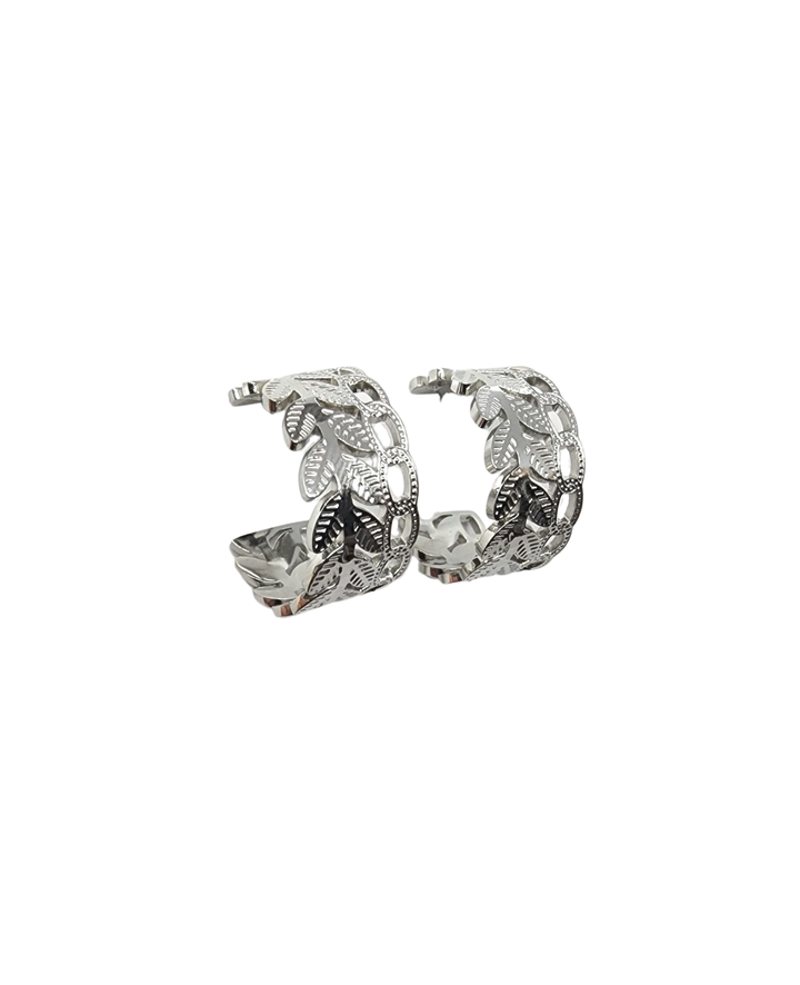 Ms Allure Civic Bay Earrings — rose-gold tone stainless steel earrings with an elegant, feminine finish.