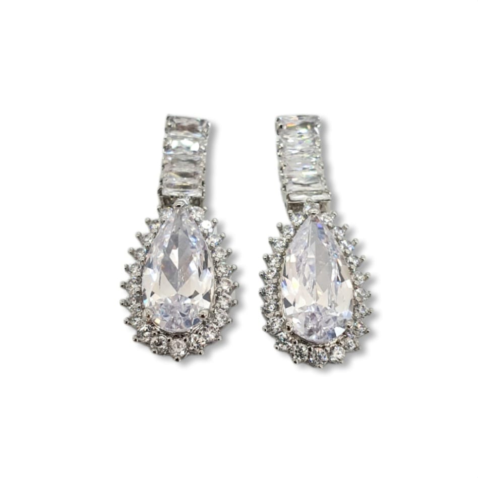 Ms Allure In Good Taste Set — silver-tone cubic zirconia coordinated jewellery set with an elegant, feminine finish.