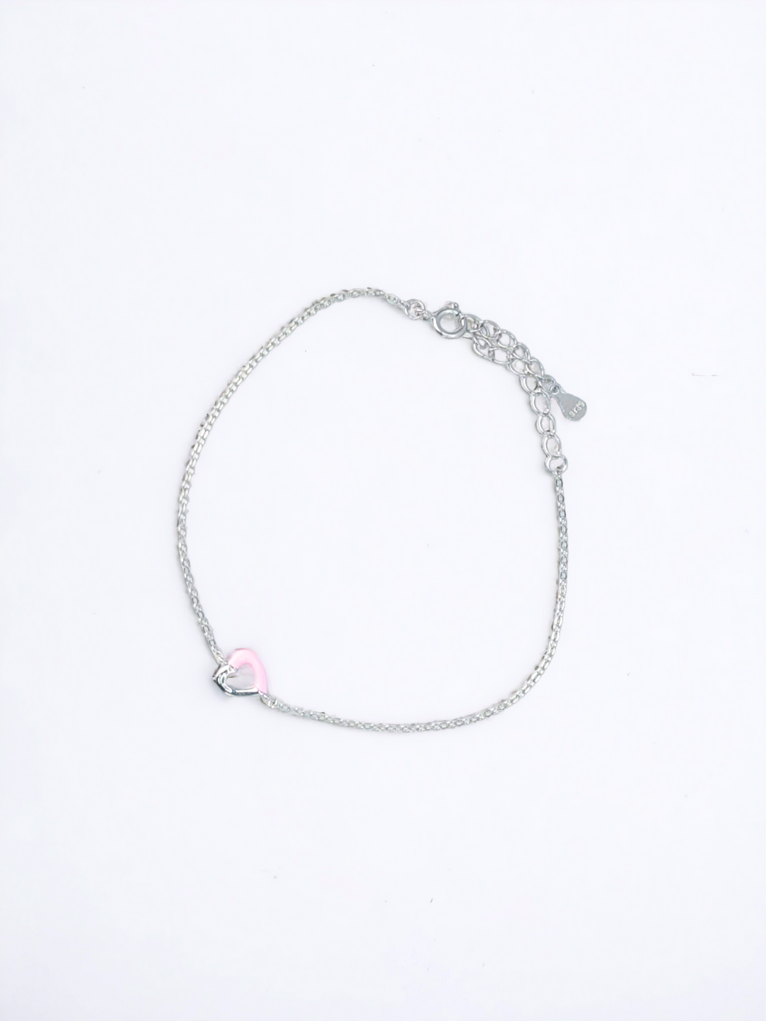 Ms Allure Sweet Pink Bracelet — silver-tone bracelet with an elegant, feminine finish.