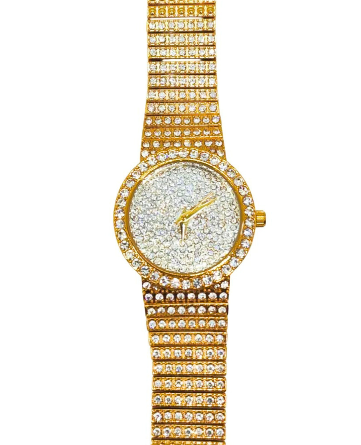 Ms Allure Rodeo Drive Watch — silver-tone cubic zirconia watch with an elegant, feminine finish.