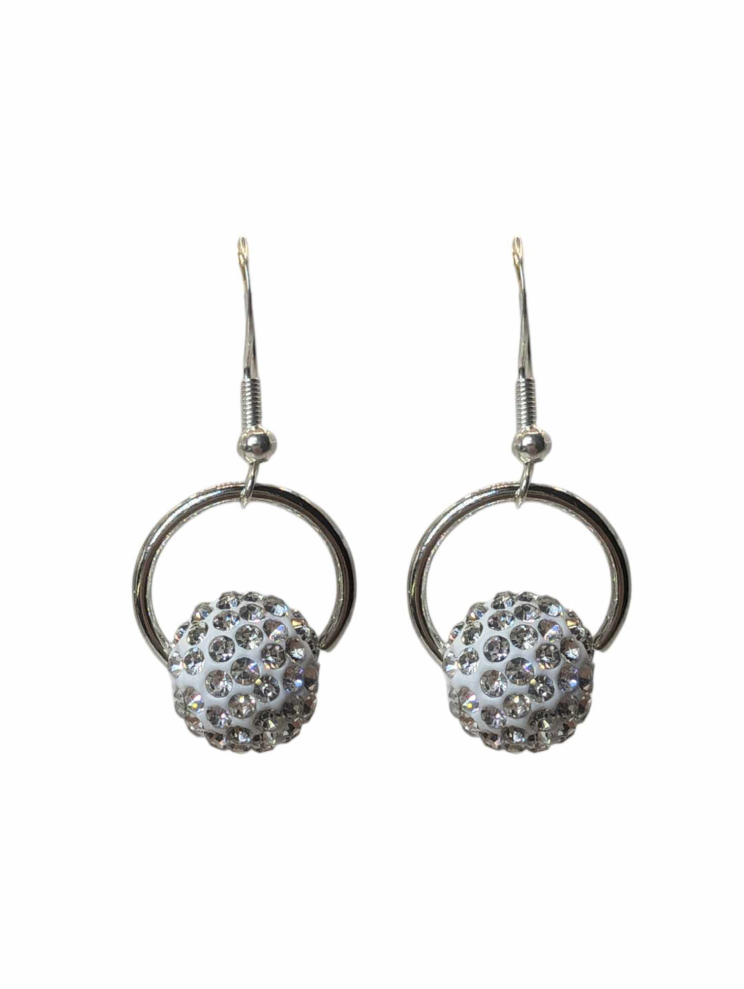 Crystal Orbit Earrings