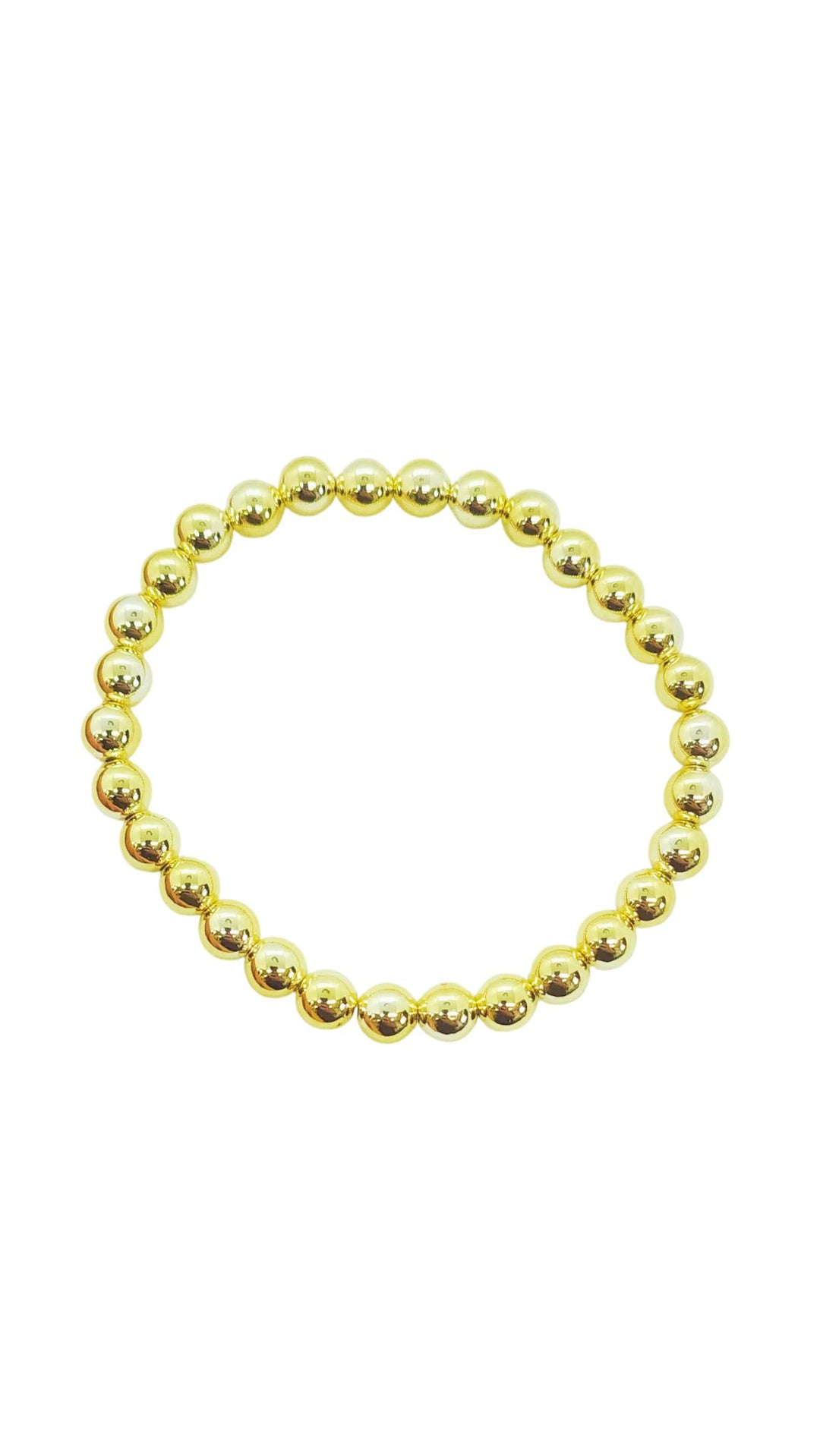 Ms Allure Expanding Gold Bracelet — gold-tone stainless steel bracelet with an elegant, feminine finish.
